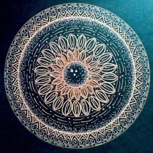 Alignment Retreats - Personalised mandala by Liz Collins