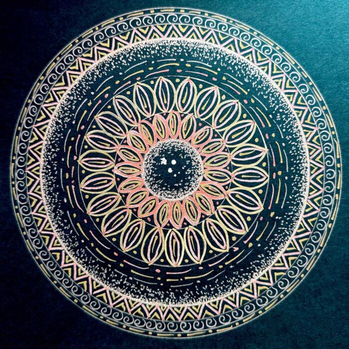 Alignment Retreats - Personalised mandala by Liz Collins