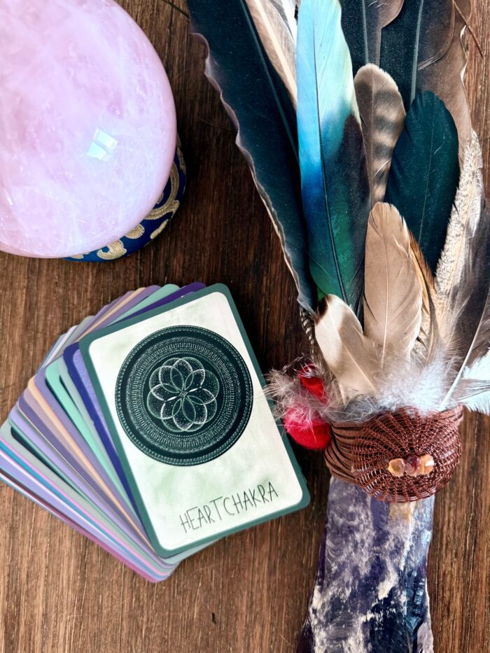 Sacred Codes of the Mandala Oracle deck created by Liz Collins from Alignment Retreats.